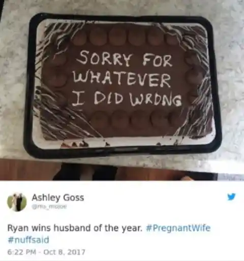 An Apology Cake