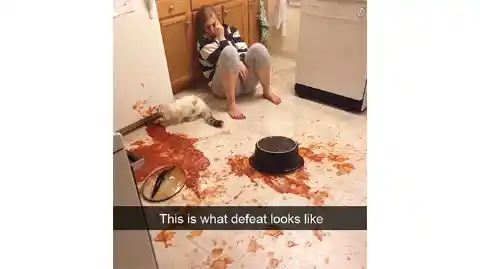 Hard Work Spilled On The Floor