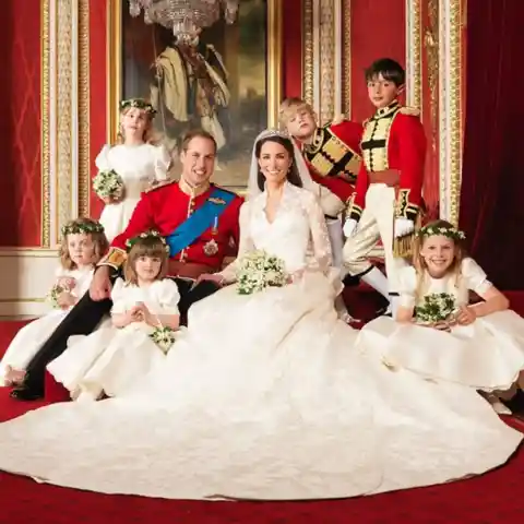 Bridesmaids for William and Kate