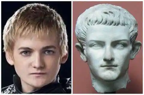 Jack Gleeson and Caligula