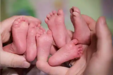 Mom Gives Birth To Triplets, Doctor Tells Her That They Need To Wear Helmets