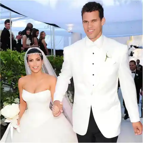 Kim Kardashian and Kris Humphries