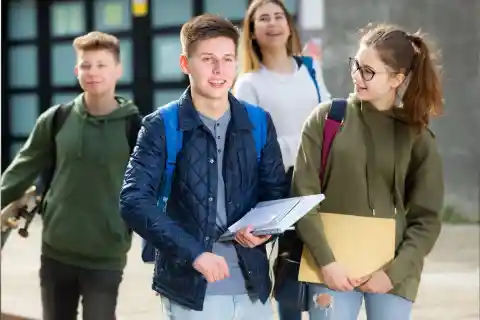 Dad Follows Daughter After She Insists On Walking To School Every Morning