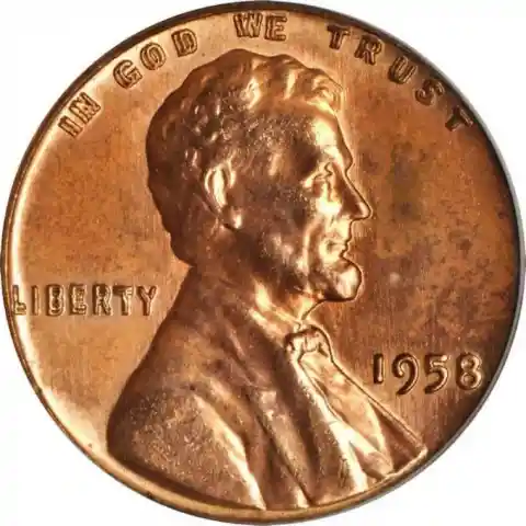 1958 Doubled Die Obverse Lincoln Penny – $336,000