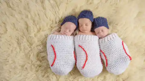 Mom Gives Birth To Triplets, Doctor Tells Her That They Need To Wear Helmets