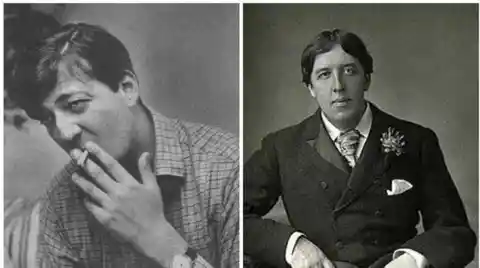 Stephen Fry and Oscar Wilde