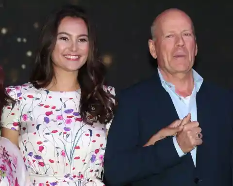 Bruce Willis and Emma Heming