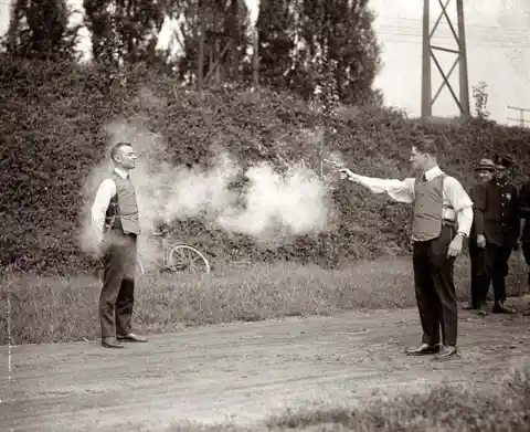 The bulletproof vest testing