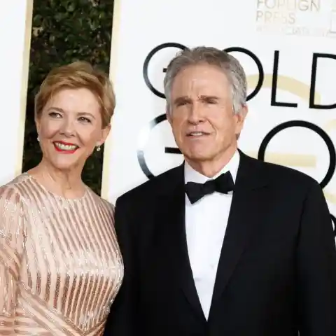 Warren Beatty and Annette Bening