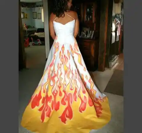 Vestido Flamígero