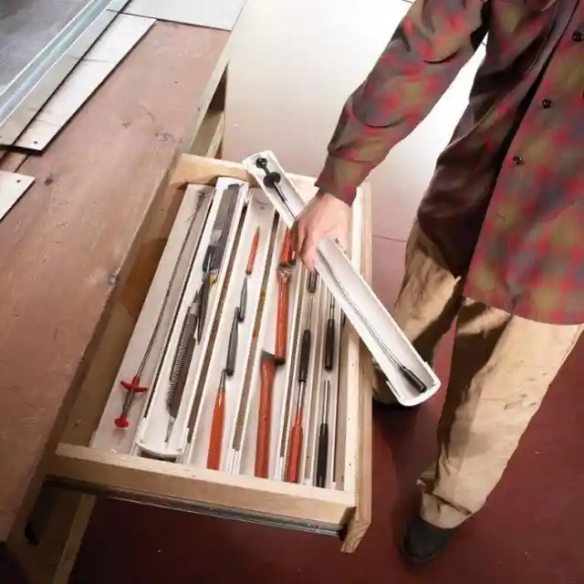 PVC Drawer Organization