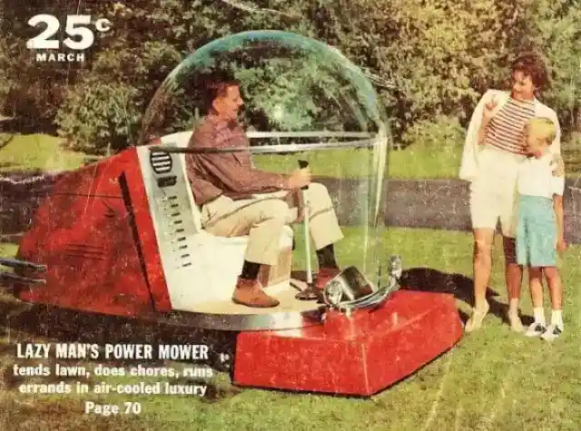Mowing With Comfort, 1950s