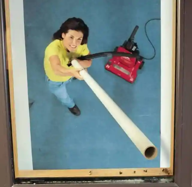 Doubling Up Vacuum Cleaner With PVC Pipes