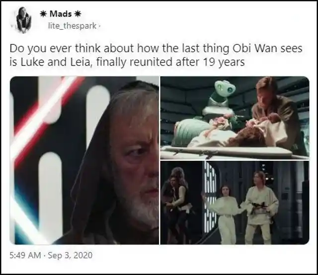 Last Thing Obi-Wan Sees