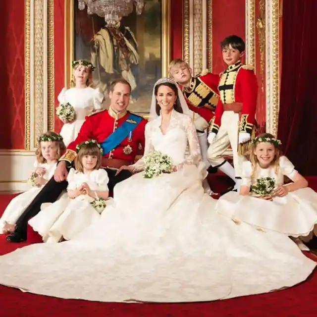 Bridesmaids for William and Kate