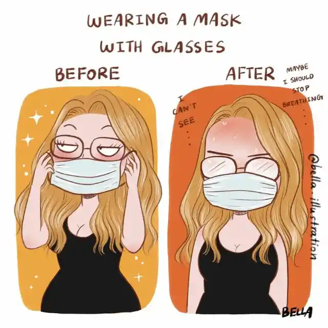 Glasses problems