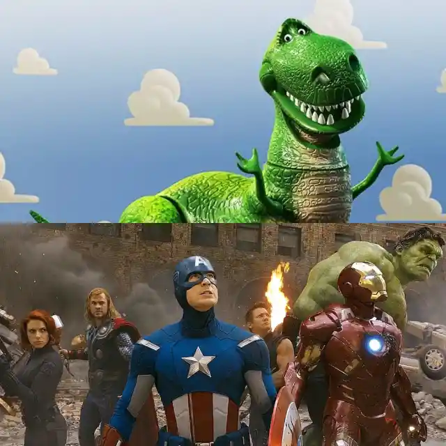 Toy Story's Rex could have joined the Avengers too.