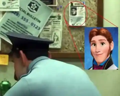 Frozen's Hans makes a cameo in Big Hero 6.