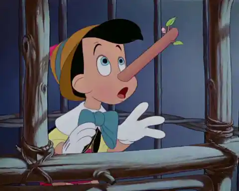 Pinocchio didn't lie that often.