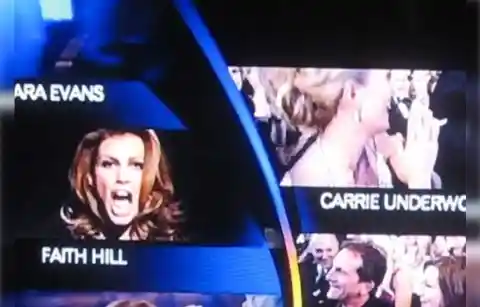 2006 Country Music Awards: Faith Hill's Response to Carrie Underwood's Victory