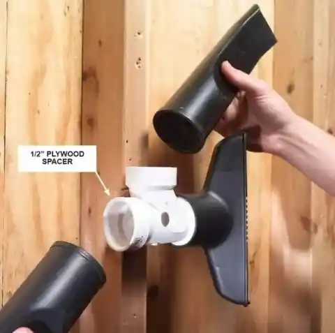 Keep Vacuum Attachments Safe With PVC Holder