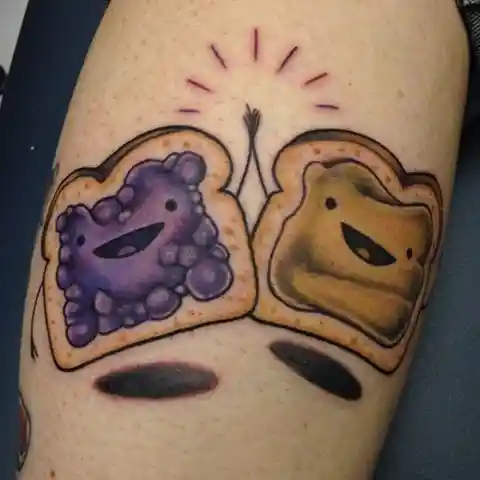16. Peanut butter and jelly time!