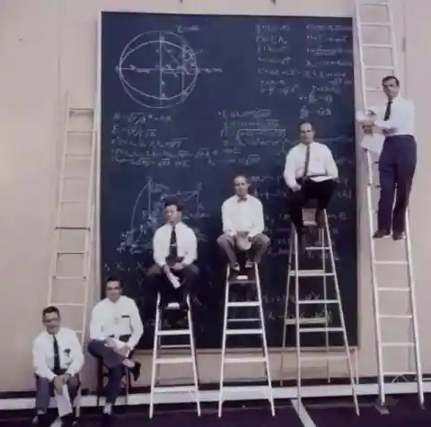 Competitive NASA Scientists, 1961