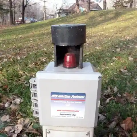 PVC Pipe Alarm Light Blocker